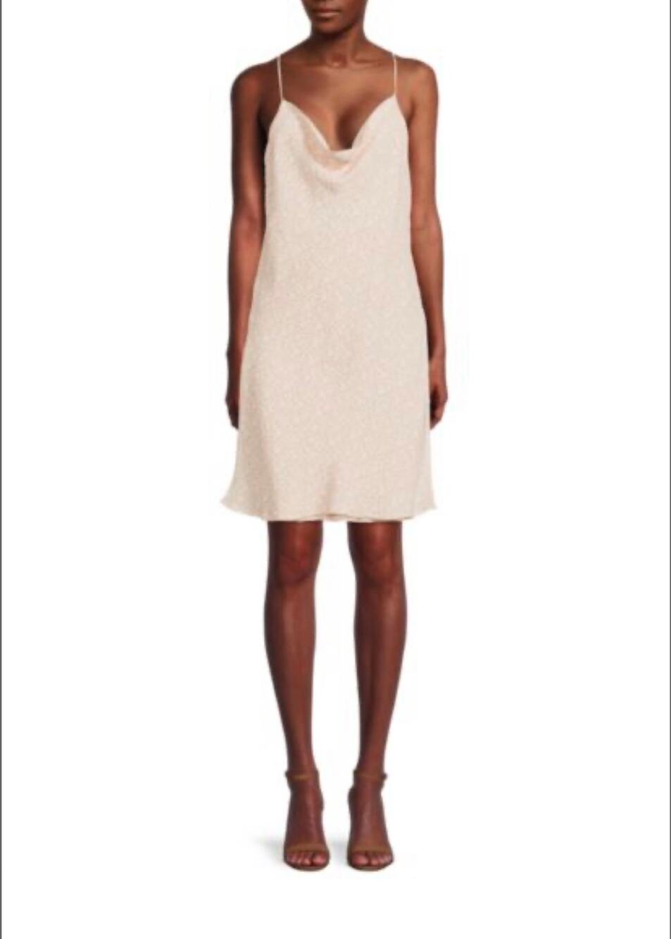 Area Stars Pink Floral Slip Dress